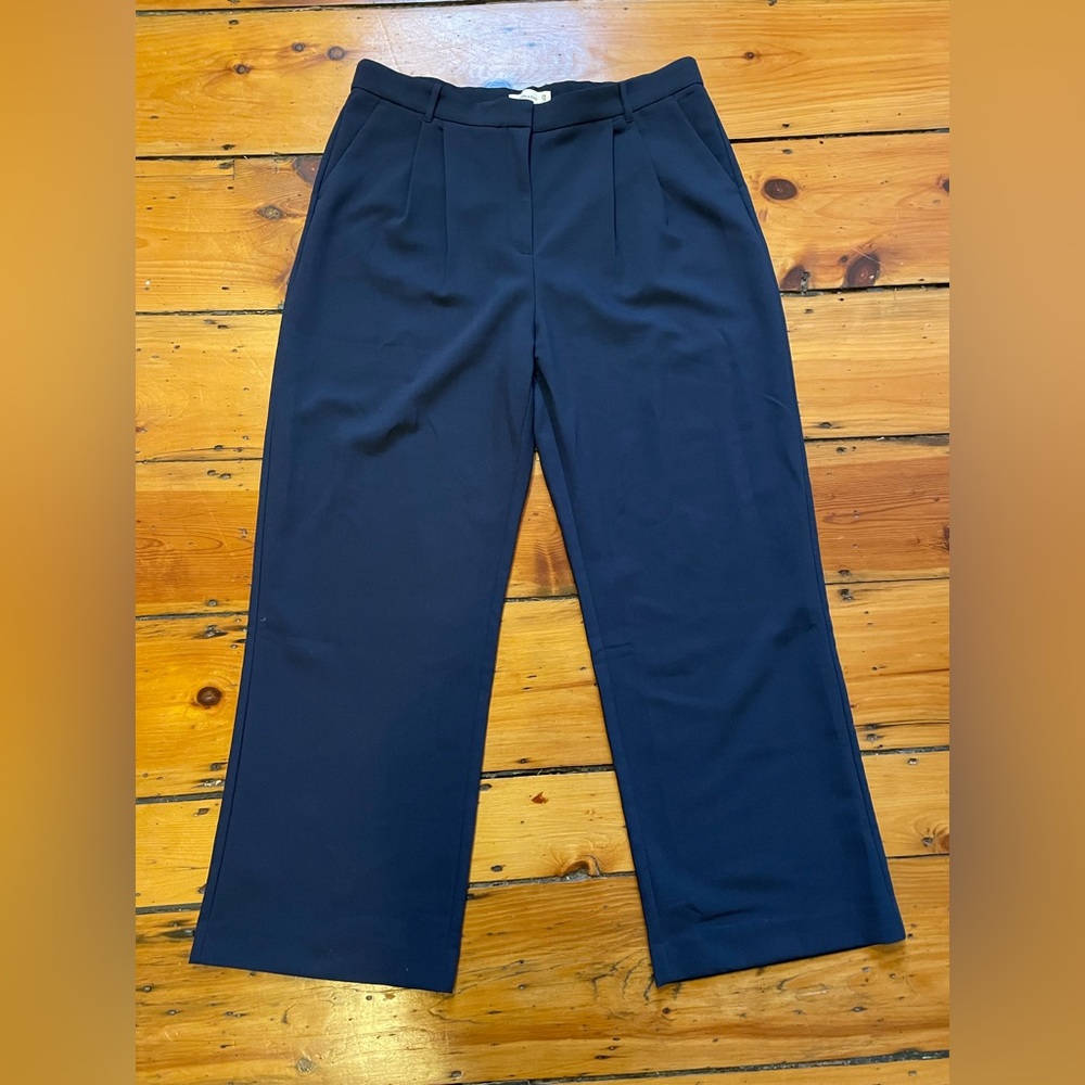Abercrombie & Fitch Sloan Wide Leg Dress Pant